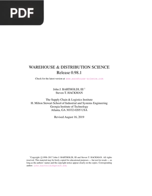 Warehouse & Distribution Science