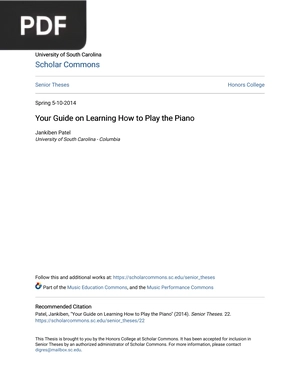 Your Guide on Learning How to Play the Piano