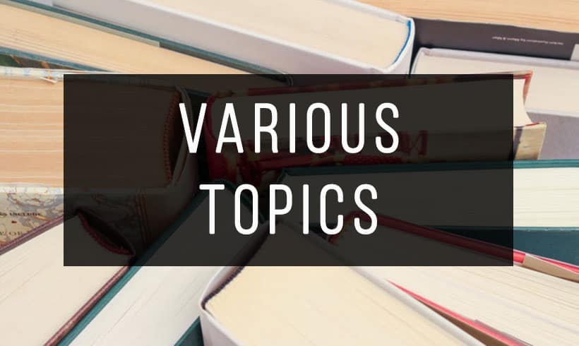 Various-Topics-Books