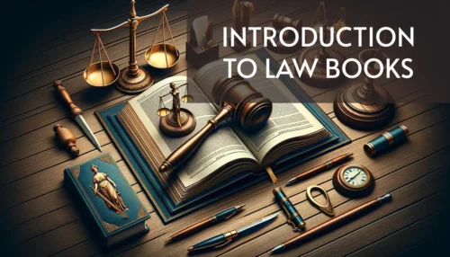 Introduction to Law Books