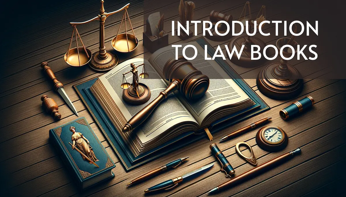 Introduction to Law Books in PDF