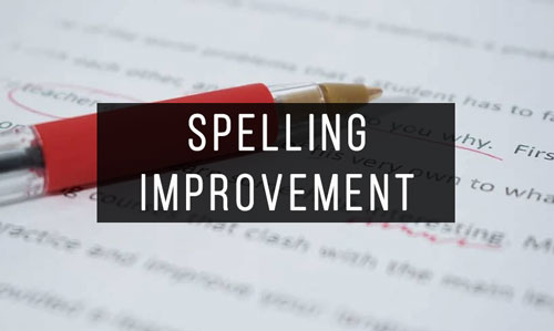 Spelling-Improvement Spelling-Improvement