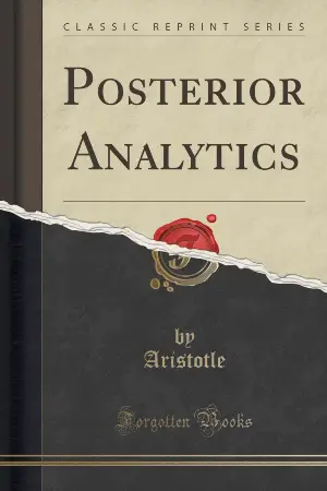 Posterior Analytics author Aristotle
