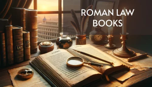 Roman Law Books