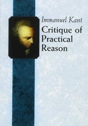 The Critique of Practical Reason author Immanuel Kant