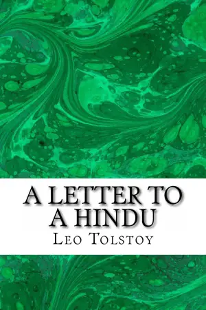 A Letter to a Hindu author Leo Tolstoy