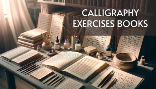 Calligraphy Exercises Books