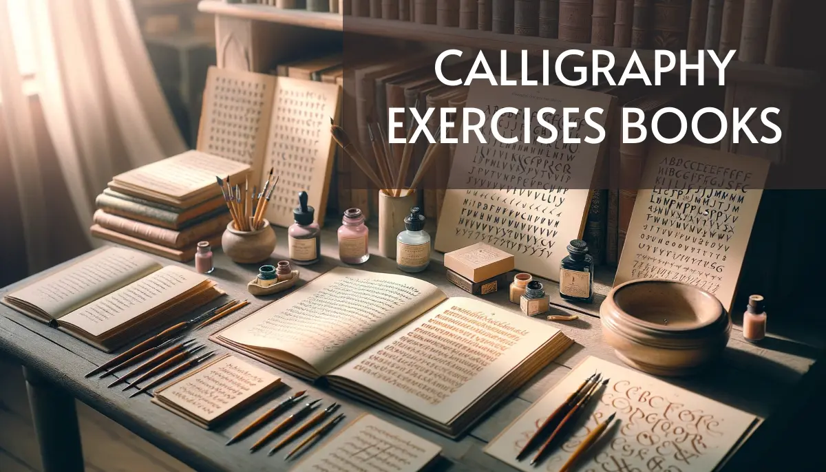 20+ Calligraphy Exercises Books for Free! [PDF]