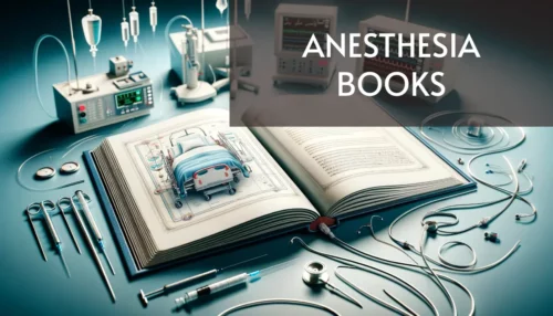 Anesthesia Books