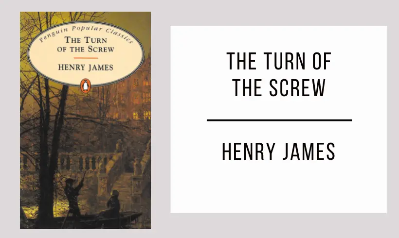 The Turn of the Screw autor Henry James