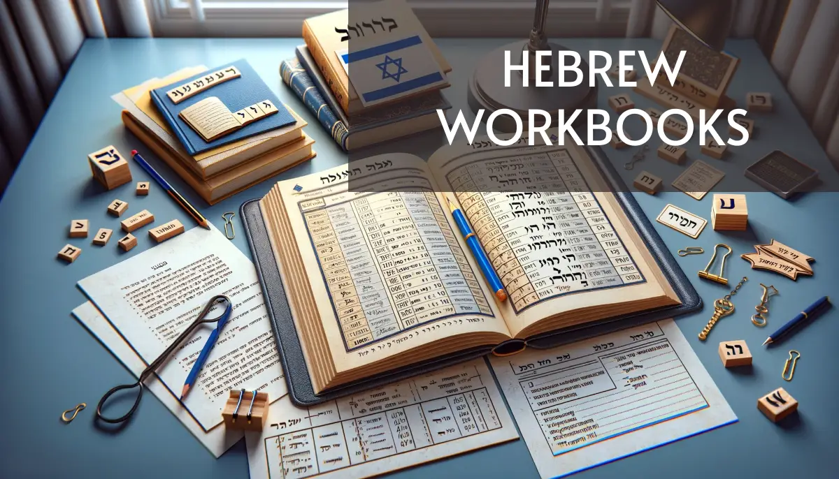 Hebrew Workbooks in PDF