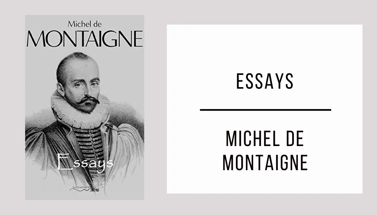 essays montaigne pdf