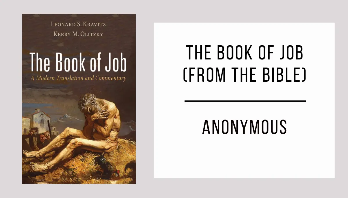 The book of Job (From the Bible)