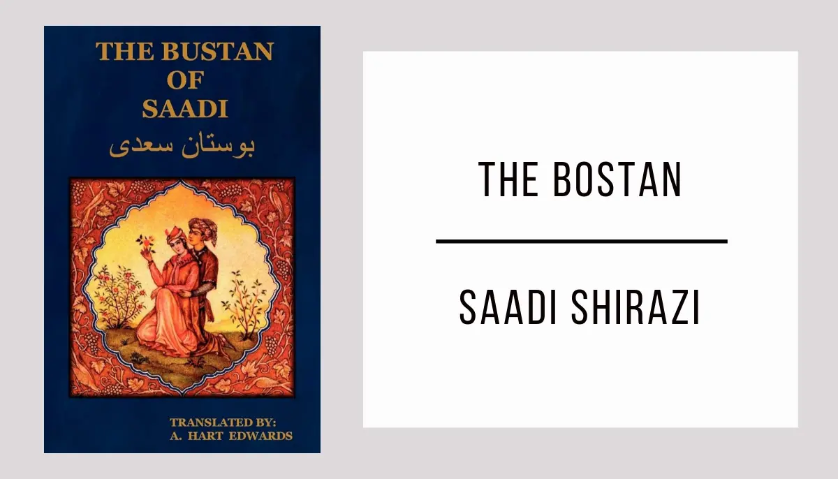The Bostan by Saadi Shirazi in PDF