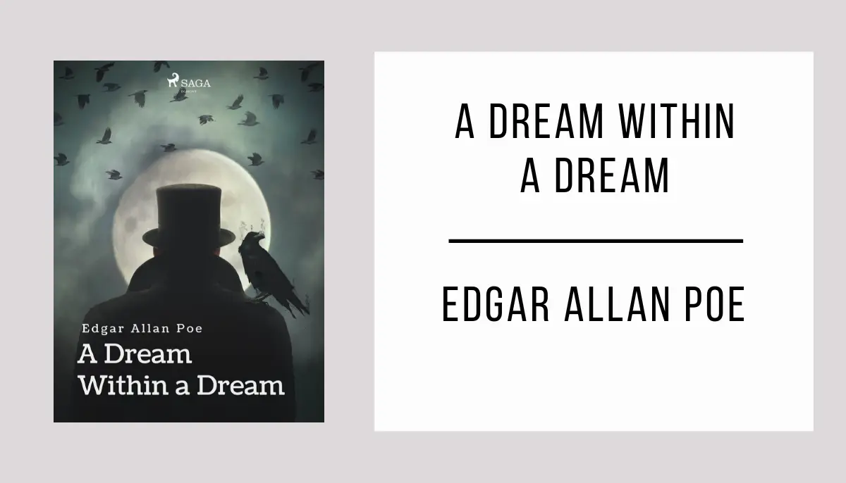 A Dream Within a Dream autor Edgar Allan Poe