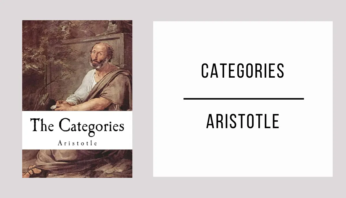 Categories by Aristotle in PDF