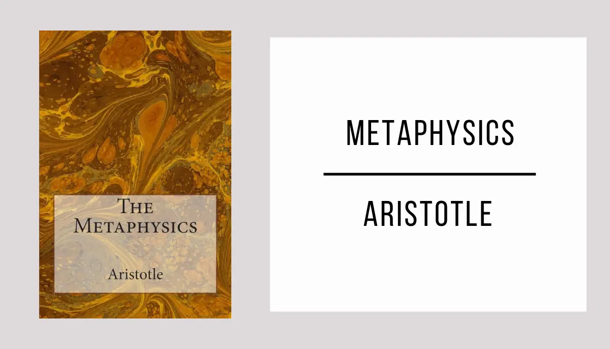 Metaphysics autor Aristotle