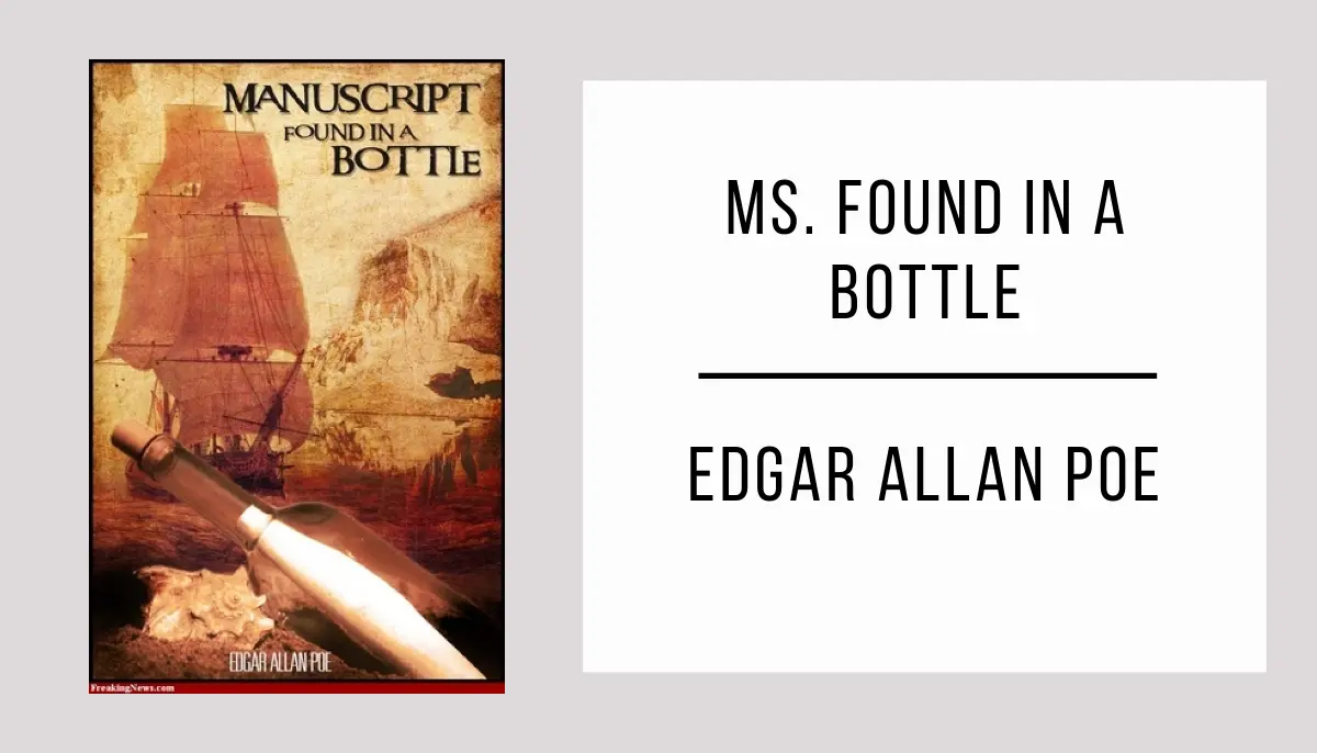 MS. Found in a Bottle autor Edgar Allan Poe