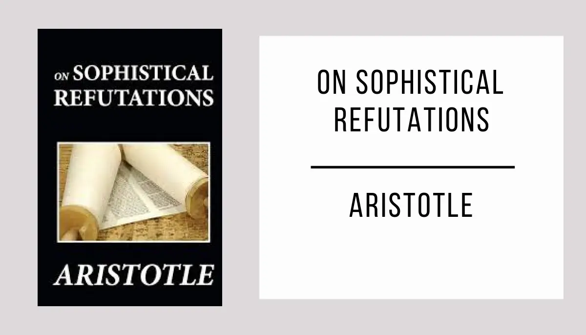 On Sophistical Refutations autor Aristotle