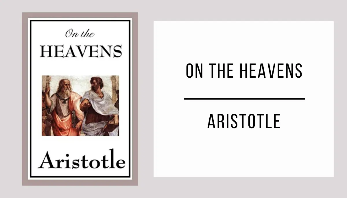 On the Heavens autor Aristotle