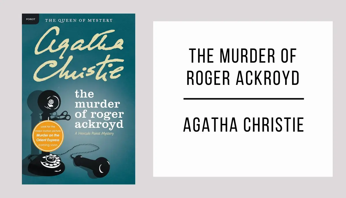 The Murder of Roger Ackroyd autor Agatha Christie