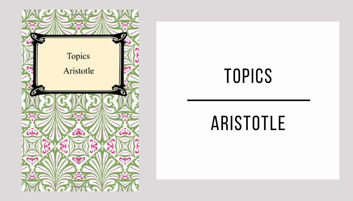 Topics by Aristotle in PDF
