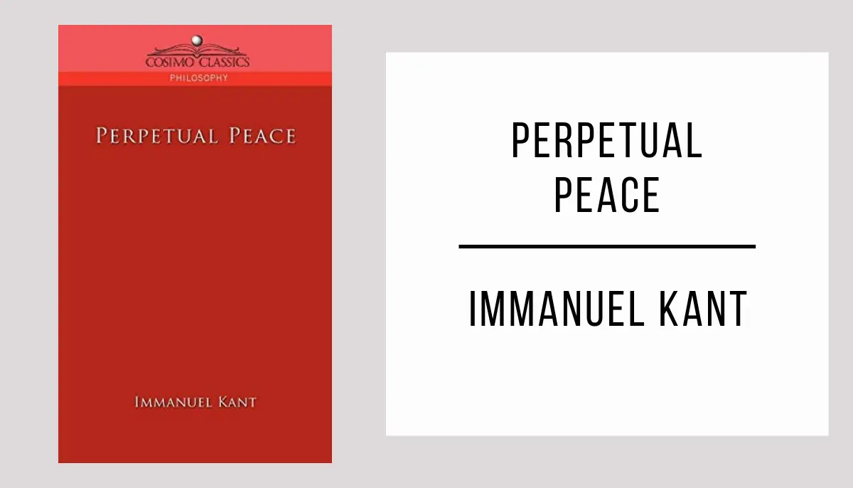 Perpetual Peace autor Immanuel Kant