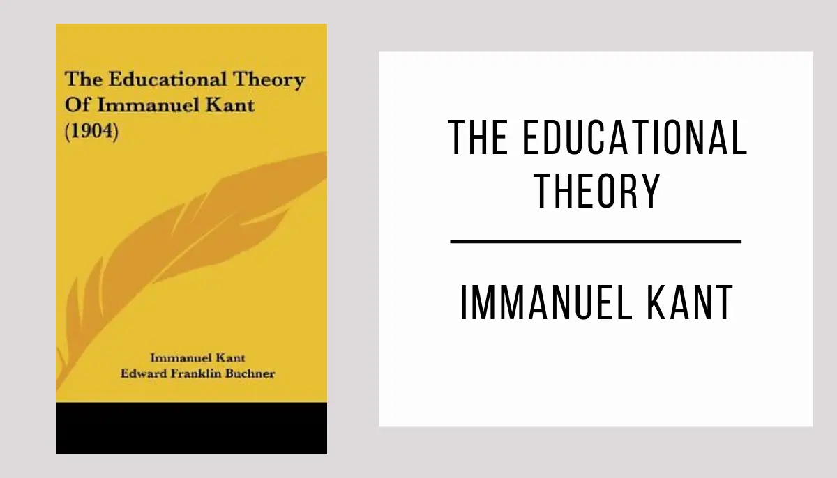 The Educational Theory by Immanuel Kant in PDF