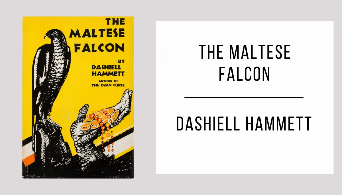 The Maltese Falcon autor Dashiell Hammett