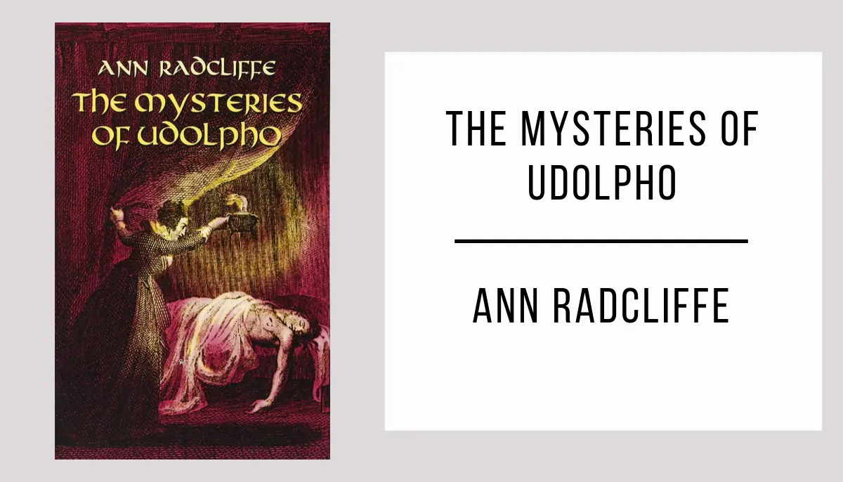 The Mysteries of Udolpho autor Ann Radcliffe
