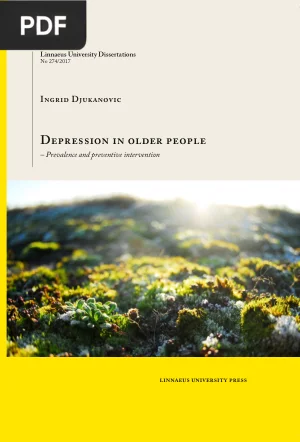 Depression in older people