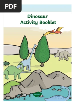 Dinosaur . Activity Booklet