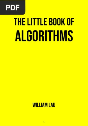 The Little Book of Algorithms