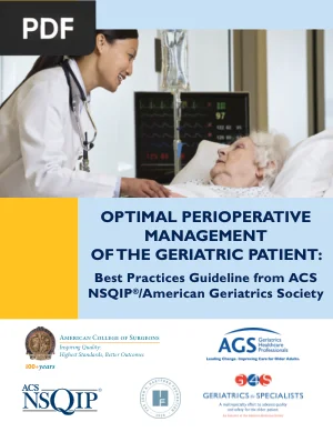 Optimal Perioperative Management of the Geriatric Patient
