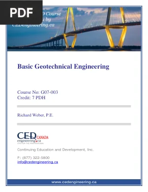 Basic Geotechnical Engineering