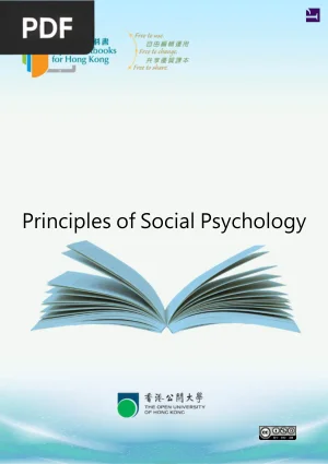 Principles of Social Psychology