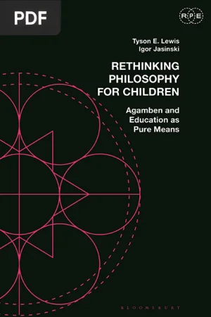 Rethinking Philosophy for Children