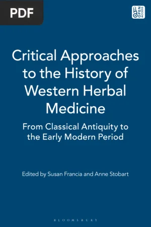 Critical Approaches to the History of Western Herbal Medicine