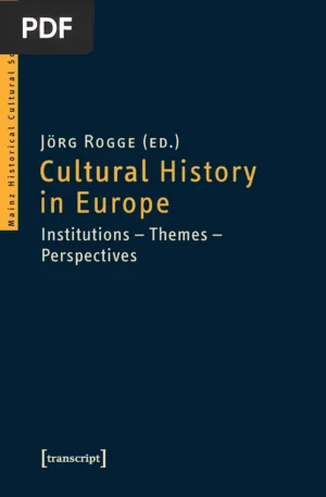 Cultural History in Europe
