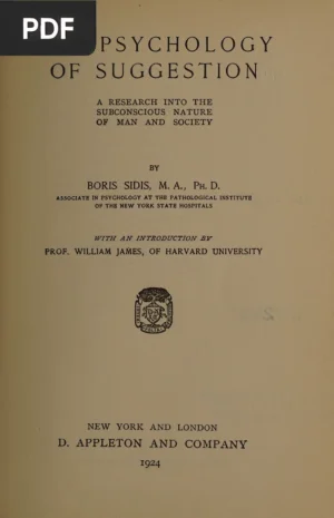 The psychology of suggestion